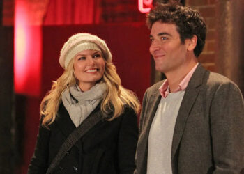 Jennifer Morrison and Josh Radnor in 'How I Met Your Mother.'Credit: Everett