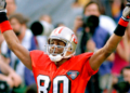 Jerry Rice confronts heckler during celebrity golf tournament