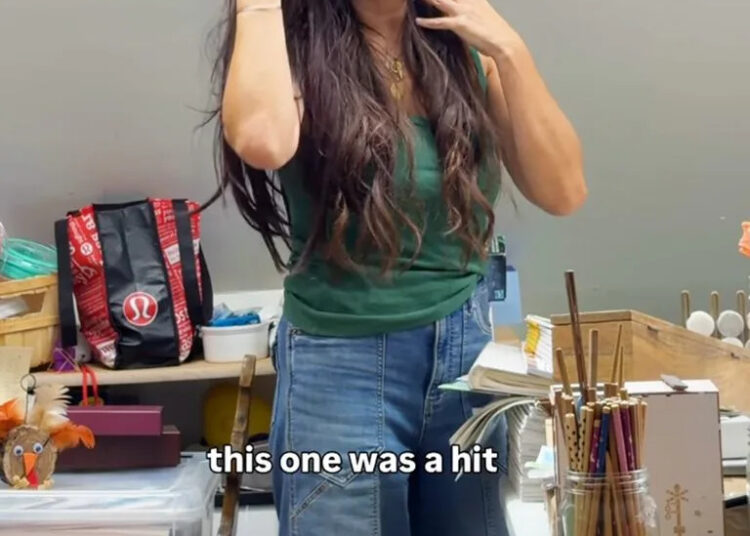 Joanna Gaines trying on a wig she found in her atticCredit: Joanna Gaines/Instagram