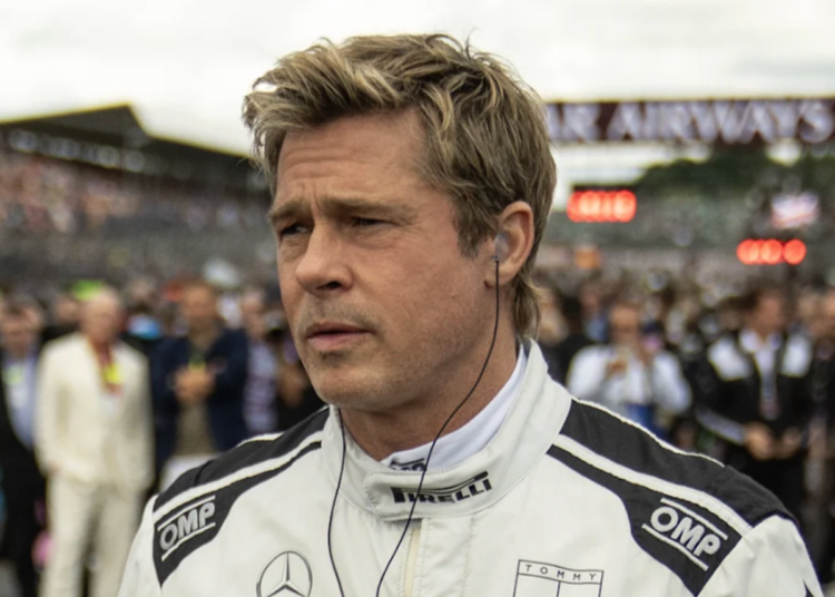 Brad Pitt in 2025 blockbuster 'F1' (Apple Original Films)
