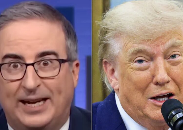 John Oliver Shows What's So 'Flagrantly Corrupt' About Trump's Crypto Businesses