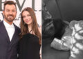 Justin Theroux Shares Hilarious Reason Why He Ordered Custom Scrubs to Wear During His Son’s Birth