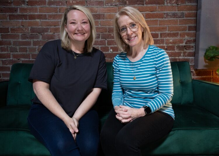 Music Across Borders’ Executive Director Lindsey Jarrett, left, and Kansas City Jazz Alive’s Emily Behrmann teamed up to create a new venue designed for musicians and audiences who are serious about music. Called the 515 Music Hub, the project is one of around 22 projects backed by Kansas City’s $1.6 million Open Doors! Initiative.