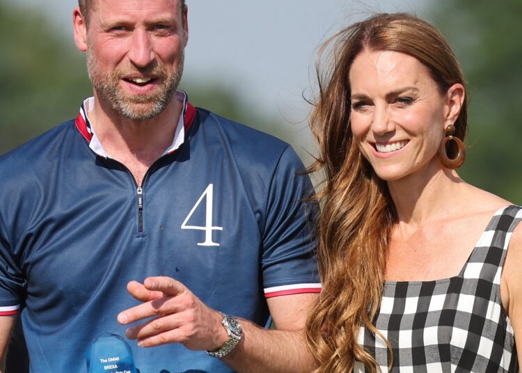 Kate Middleton, Prince William Kiss, Show PDA at Royal Charity Polo Cup