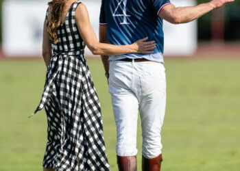 Kate Middleton and Prince William at charity polo game on July 10, 2026Credit: Samir Hussein/WireImage