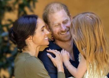 Princess Lilibet shares sweet moment with mom and dad