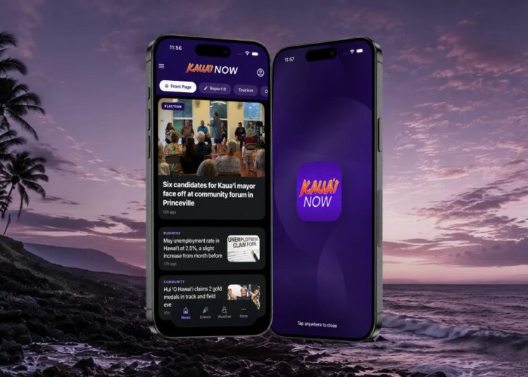 Kauaʻi Now launches major app update to keep you current with alerts, news, weather, entertainment and more : Kauai Now