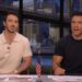 Kevin Jonas and Mark Consuelos on the July 26, 2026, episode of 'Live With Kelly and Mark.'