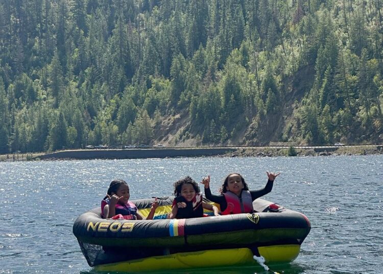 Chicago West, Tatum Thompson and Dream KardashianCredit: Khloe Kardashian/Instagram