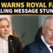 King Charles & Royal Family Drawn Into Iran-U.S. Conflict After IRGC Issues Stark Public Warning
