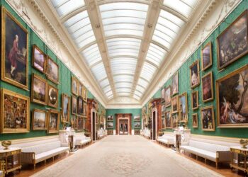 Buckingham Palace Gallery after receiving makeover ahead of its summer opening in July 2016