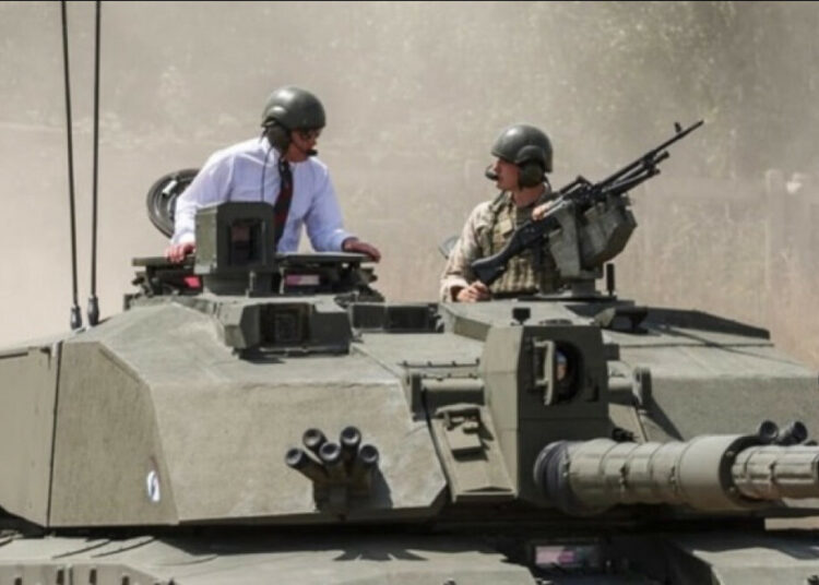 King Charles swapped royal ceremony for military hardware as he climbed aboard a Challenger tank during an engagement with the Royal Tank Regiment in Dorset