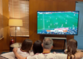 King Felipe VI, Queen Letizia, Princess Leonor and Infanta Sofía watched Spain's World Cup semifinal together from Barcelona before celebrating the historic victory.