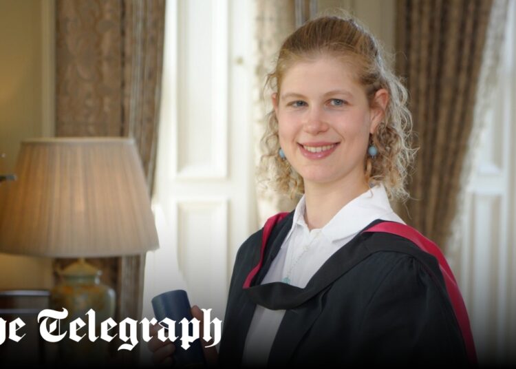 King’s niece graduates from St Andrew’s