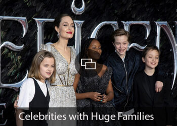 Angelina Jolie, Vivienne Jolie-Pitt, Zahara Jolie-Pitt, Shiloh Jolie-Pitt and Knox Leon Jolie-Pitt
