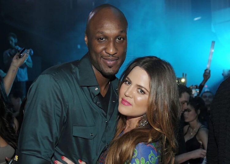 Lamar Odom and Khloe Kardashian celebrate Kim Kardashian's birthday at Marquee Nightclub on October 22, 2011 in Las Vegas, Nevada.Credit: Denise Truscello/WireImage