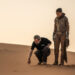 (L-r) Director/Writer/Producer DENIS VILLENEUVE and Zendaya on the set of Warner Bros. Pictures and Legendary Pictures’ action adventure “DUNE: PART THREE,†in the Liwa Desert, Abu Dhabi. A Warner Bros. Pictures release. Photo by Niko Tavernise.