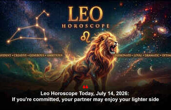 Leo Horoscope Today, July 14, 2026: If you're committed, your partner may enjoy your lighter side