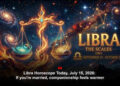 Libra Horoscope Today, July 15, 2026: If you're married, companionship feels warmer