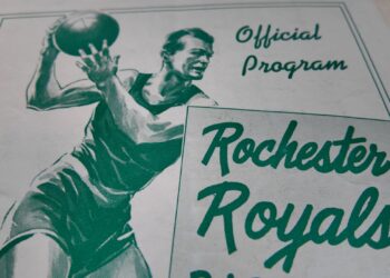 Local man shares many artifacts of Rochester Royals, relationship with Les Harrison