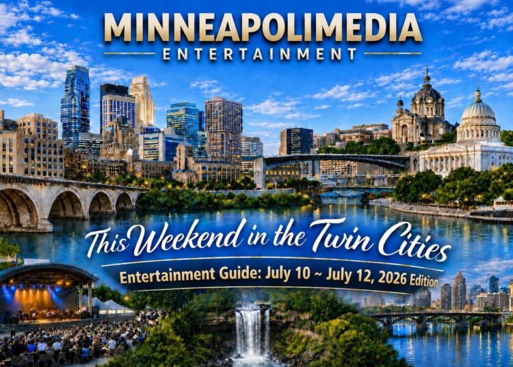 MINNEAPOLIMEDIA PRESENTS | This Weekend in the Twin Cities - Entertainment Guide: July 10 ~ July 12, 2026 Edition
