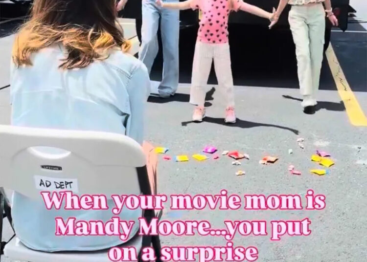 Mandy Moore, Stella Fitzgerald, Charlotte Tucker, and Birdie Borria via InstagramCredit: Charlotte Ann Tucker/Instagram