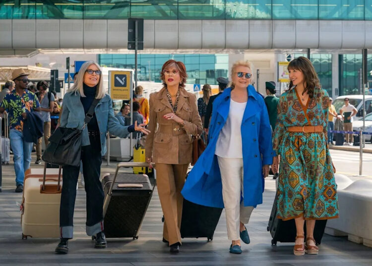 Diane Keaton, Jane Fonda, Candice Bergen, and Mary Steenburgen in 'Book Club: The Next Chapter'Credit: Focus Features