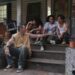 Nicholas Braun, Najah Bradley, Melanie Loren and Peter Dinklage in IdiotsCredit: IFC