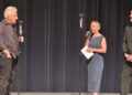 interpreter Helena Koutná and Dustin Hoffman at Karlovy Vary 2026