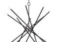 16 Light Black Grande Foyer Chandelier