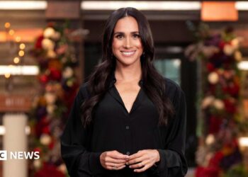 Meghan, Duchess of Sussex, during her appearance as a guest on MasterChef Australia
