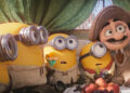 Film director Max wowing the Minions with promises of a big Hollywood life in Minions & Monsters
