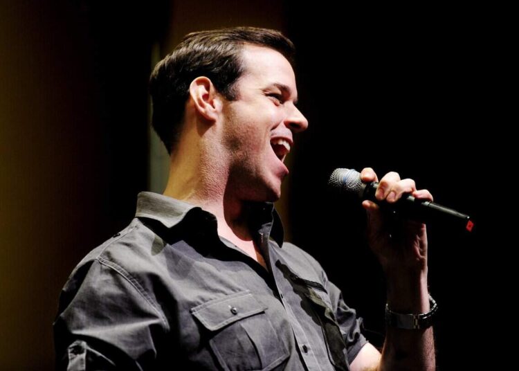 Jeremy Stolle is pictured in 2012 during a rehearsal for a show at the Gallo Center for the Arts.