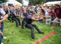 The tug-of-war contest between Carbondale’s fire and police departments is a hallmark of Mountain Fair, happening this weekend in Sopris Park and downtown Carbondale.