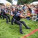 The tug-of-war contest between Carbondale’s fire and police departments is a hallmark of Mountain Fair, happening this weekend in Sopris Park and downtown Carbondale.