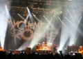 My Chemical Romance performing live