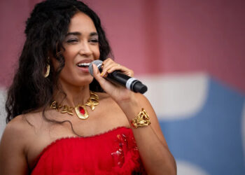 MORIAH performs during the "Let Freedom Sing! Music City July 4th" celebration in Nashville on Saturday, July 4, 2026.