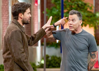 Jack Whitehall and Steve-O on 'Nation's Dumbest'Credit: Shane Mahood/ FOX