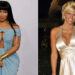 Nicki Minaj and Anna Nicole Smith split image