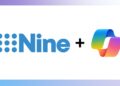 Nine Entertainment and Microsoft Copilot logos