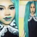 North West shows off blue lips, black teeth in zombie-inspired makeover