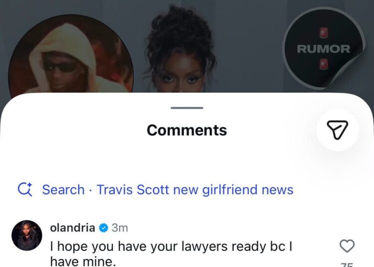 Screenshot of a comment on a social media post discussing legal readiness.