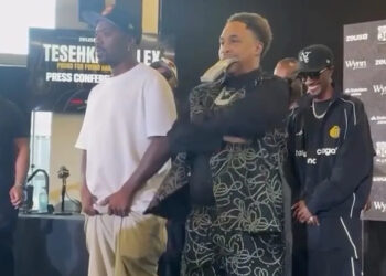 Ray J and Orlando Brown at a press conference for their upcoming fightCredit: Orlando Brown/Instagram