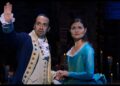 Lin-Manuel Miranda and Phillipa Soo in "Hamilton."