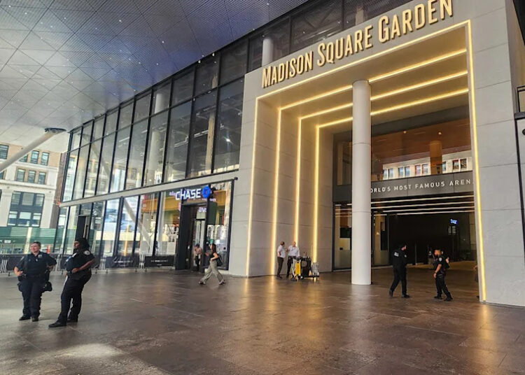 Cops at Madison Square Garden