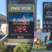 Signage for Park MGM and Aria is photographed Monday, June 1, 2026, in Las Vegas. (Benjamin Hag ...
