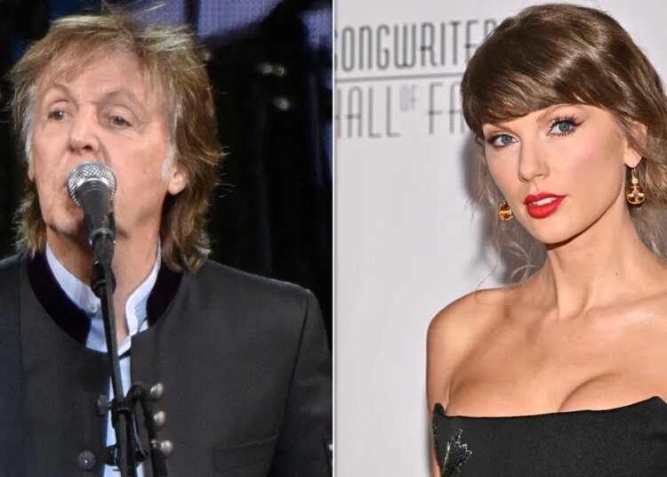 Paul McCartney Performs Beatles Song At Taylor Swift's Wedding
