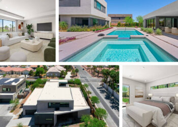 The home, at 7389 Olive Creek Court on a private corner of the community, is 6,569 square feet, ...