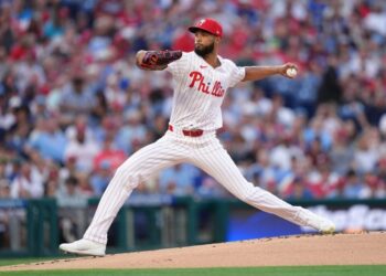 Phillies All-Star LHP Cristopher Sanchez looks to improve road numbers at Royals - Field Level Media - Professional sports content solutions