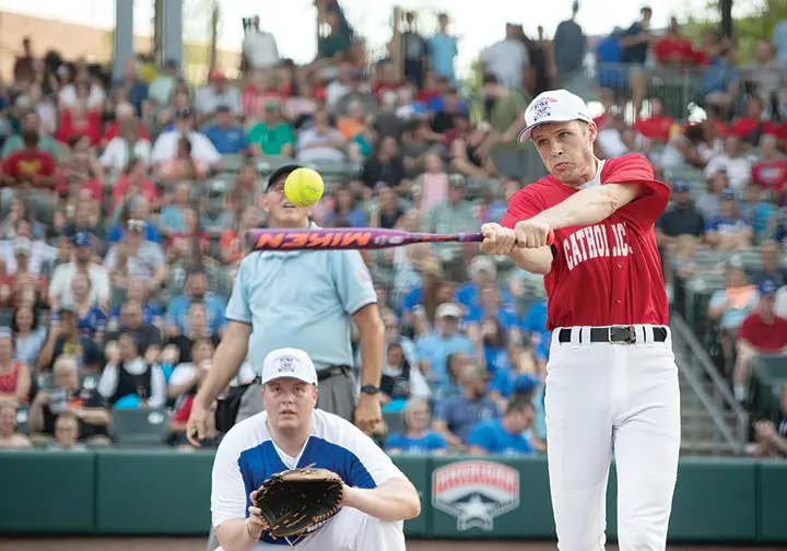 Pitching for Priests offers fun family entertainment
